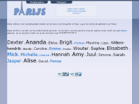 Werkweek Parijs, fotosite voor klasgenoten